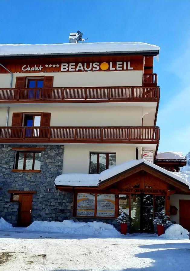 Chalet Beausoleil 4 Etoiles - Prestige - Au Pied Du Col De La Croix De Fer Сен-Сорлен-д'Арв Экстерьер фото