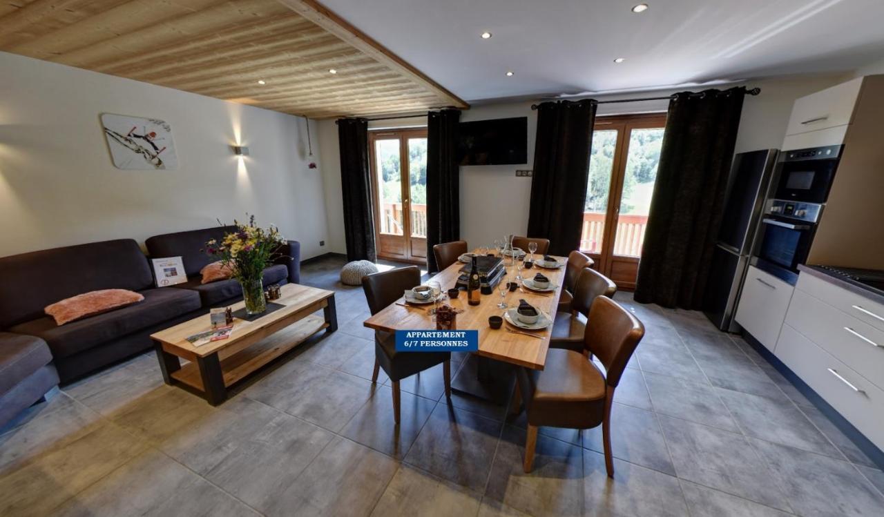 Chalet Beausoleil 4 Etoiles - Prestige - Au Pied Du Col De La Croix De Fer Сен-Сорлен-д'Арв Экстерьер фото