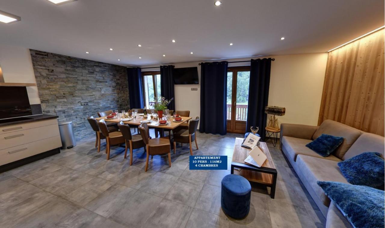 Chalet Beausoleil 4 Etoiles - Prestige - Au Pied Du Col De La Croix De Fer Сен-Сорлен-д'Арв Экстерьер фото